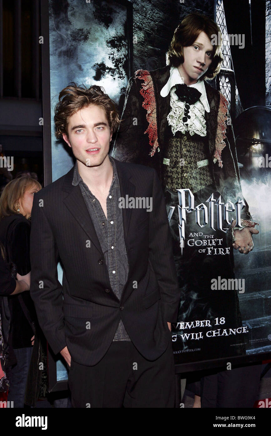 HARRY POTTER AND THE GOBLET OF FIRE Premiere Stock Photo - Alamy