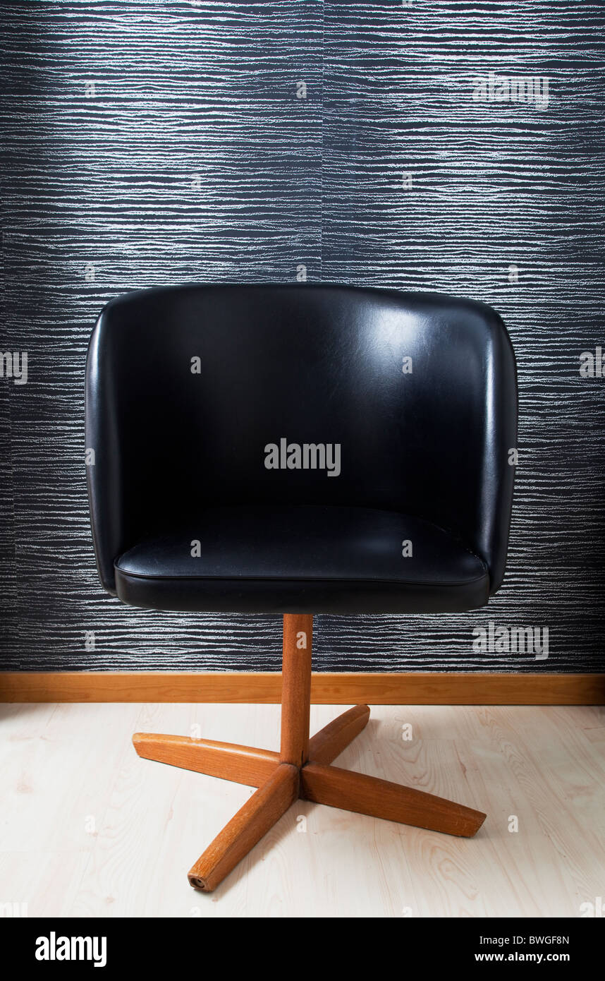 Black chair. Stock Photo