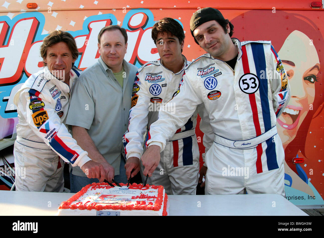 Herbie Fully Loaded Launch Ceremony Stock Photo Alamy