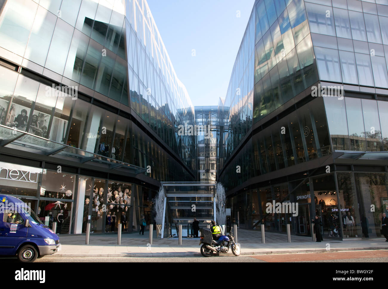One New Change shopping centre in the City of London Stock Photo
