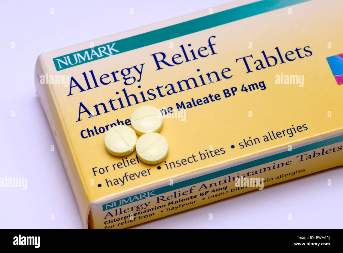Antihistamine tablets hi-res stock photography and images - Alamy