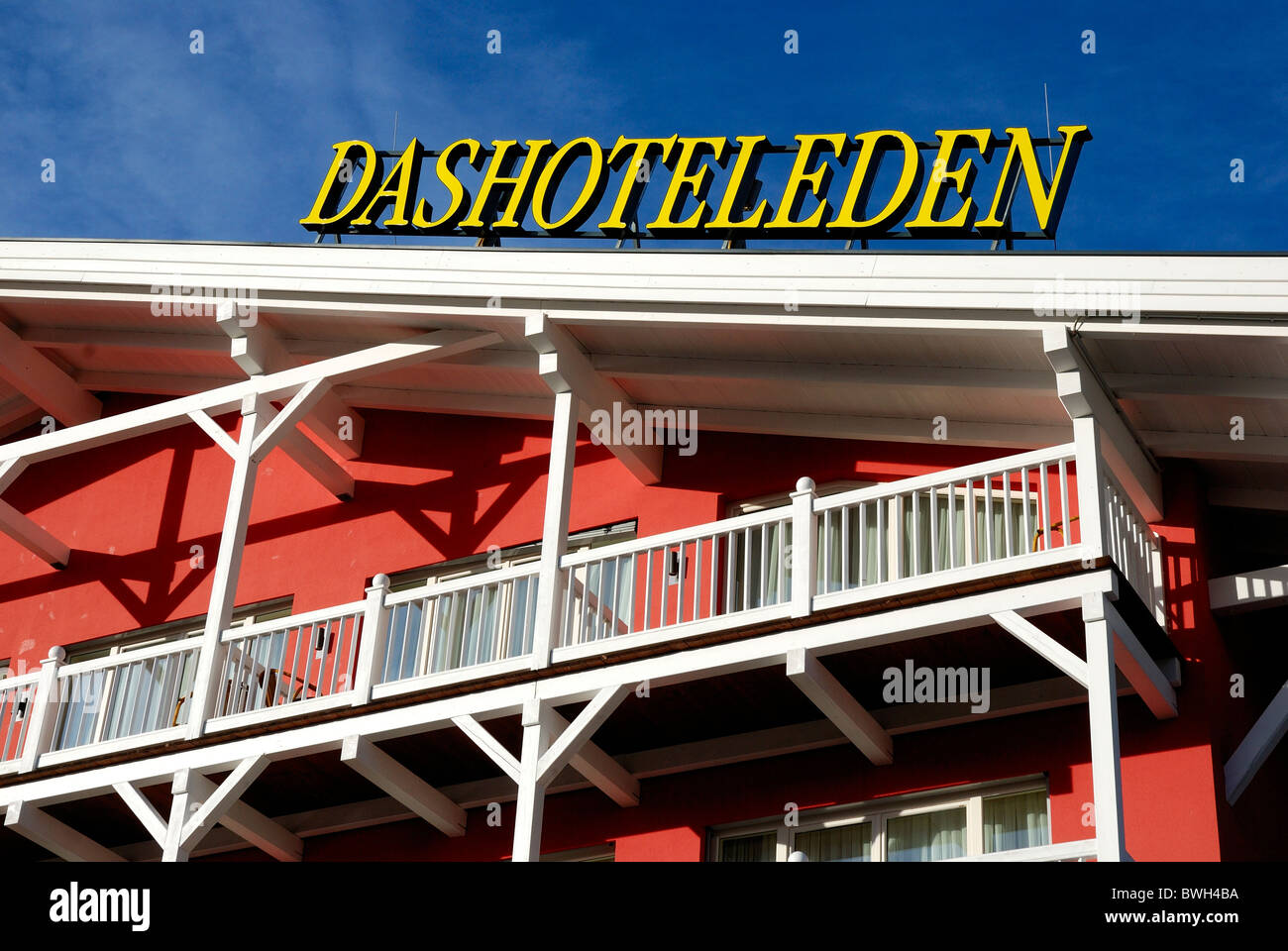 hotel eden beefed Tirol Austria Stock Photo