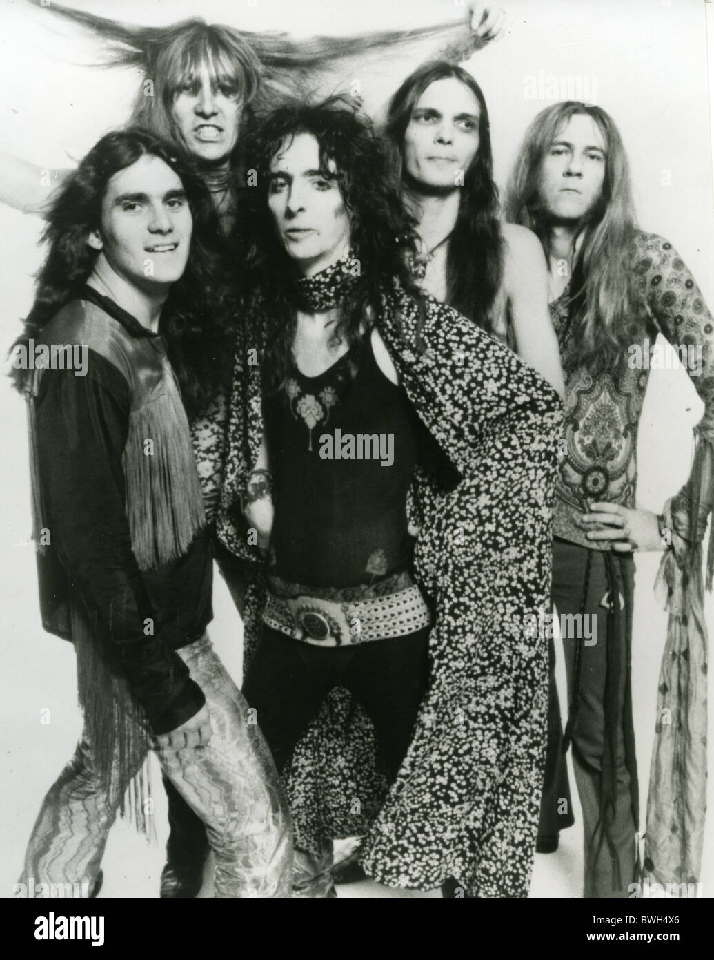 ALICE COOPER and group about 1968. Promotional photo Stock Photo - Alamy