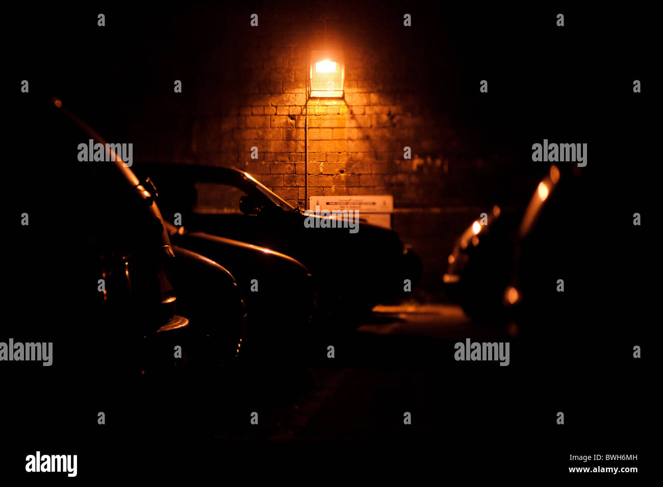 Car park night hi-res stock photography and images - Alamy