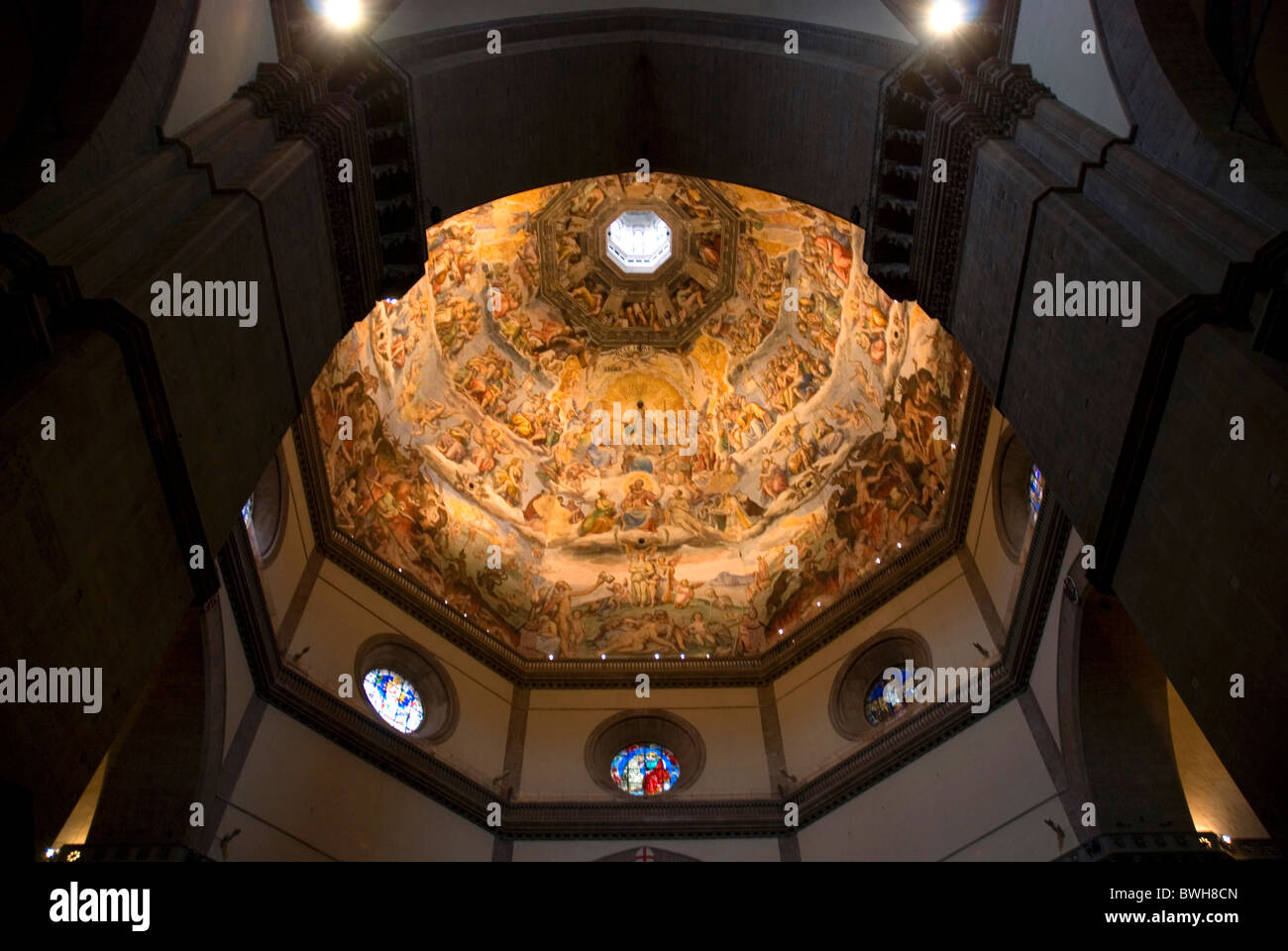 Duomo cupola frescoes florence hires stock photography and images Alamy
