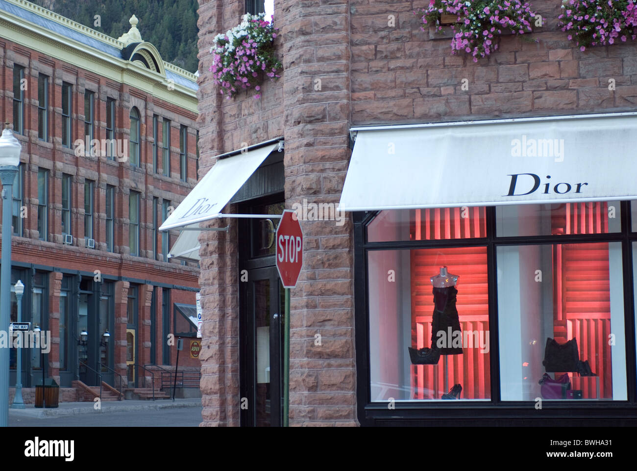 Luxury store in downtown Aspen Colorado Stock Photo 32957877 Alamy