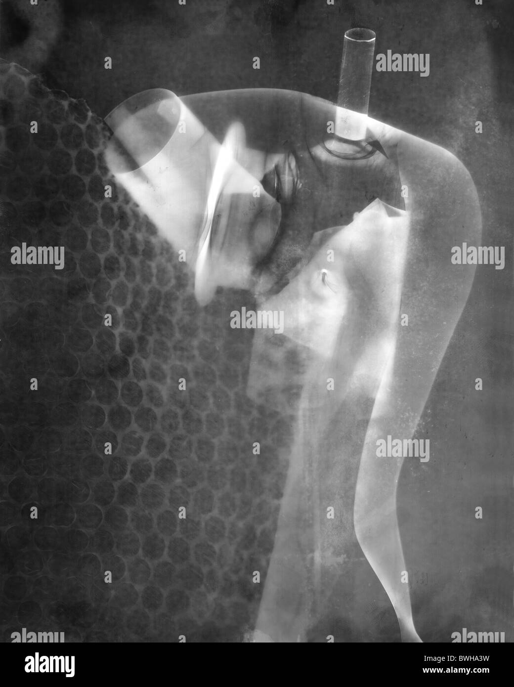 traditional photographic darkroom practice and photogram production