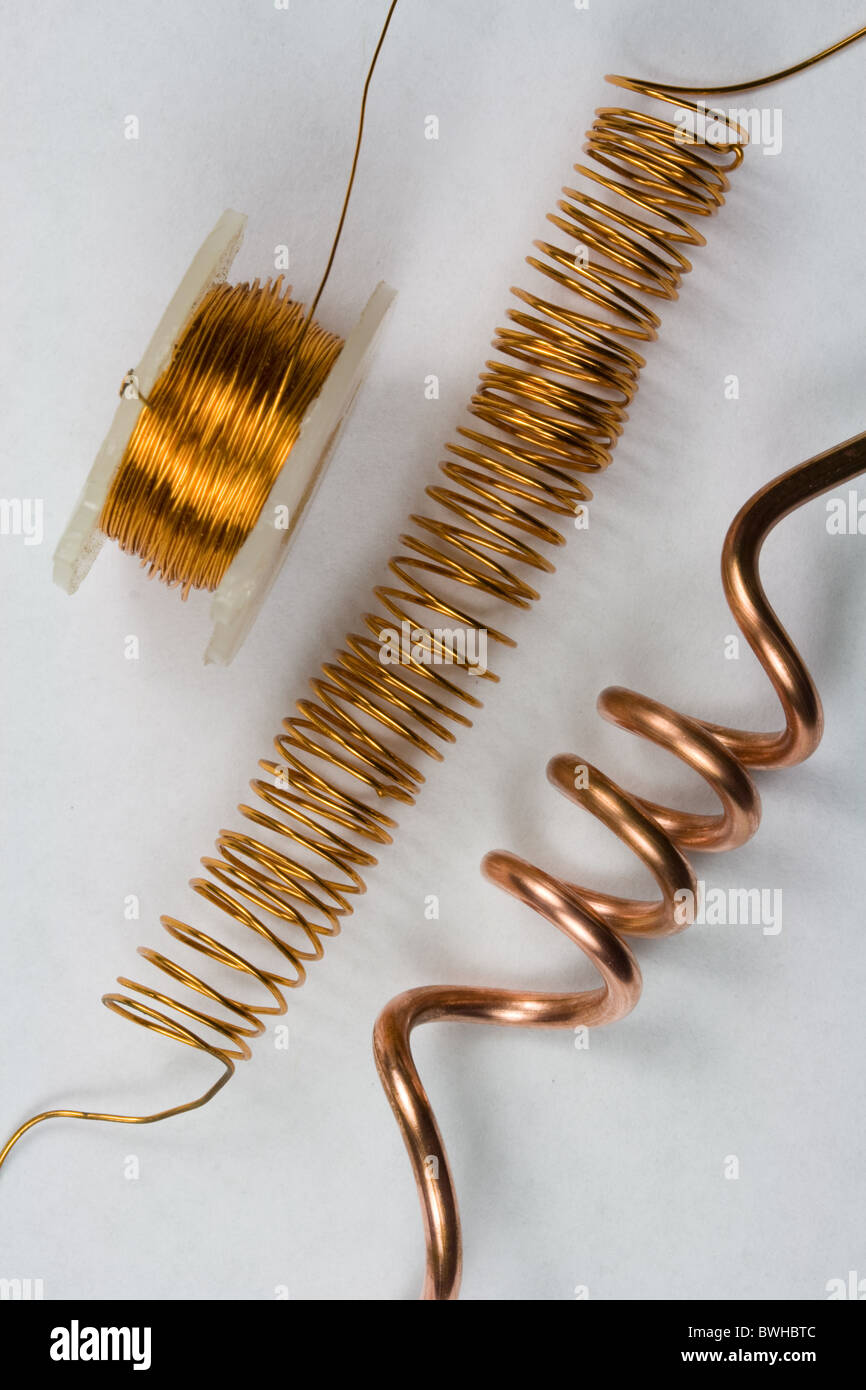 Coiled electrical wires hires stock photography and images Alamy