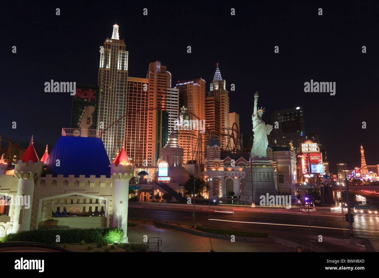 NewYork-NewYork, Bracken, Las Vegas, Nevada, USA, North America Stock Photo