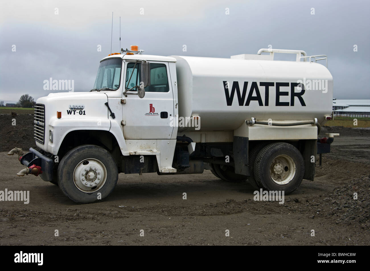 Water Truck Stock Photo