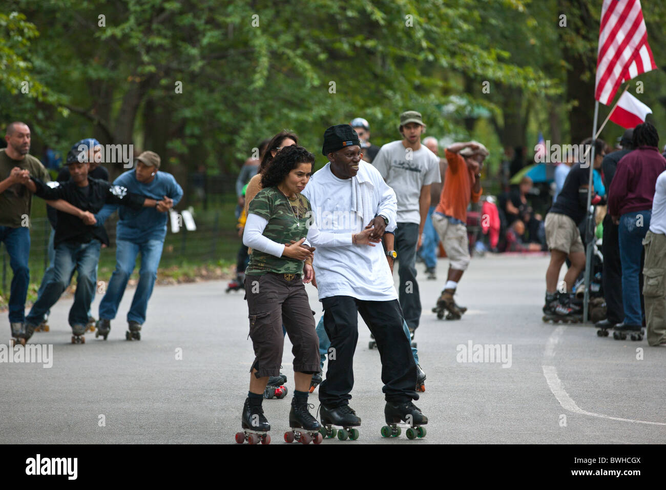 Skating central park new york hires stock photography and images Alamy