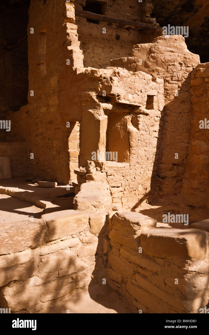 Spruce Tree House Ruin, Mesa Verde National Park, Colorado Stock Photo ...