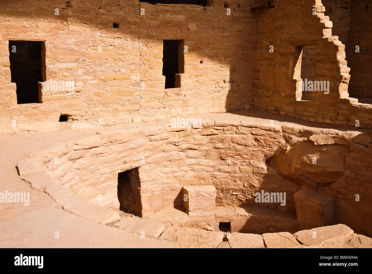 Spruce Tree House Ruin, Mesa Verde National Park, Colorado Stock Photo ...