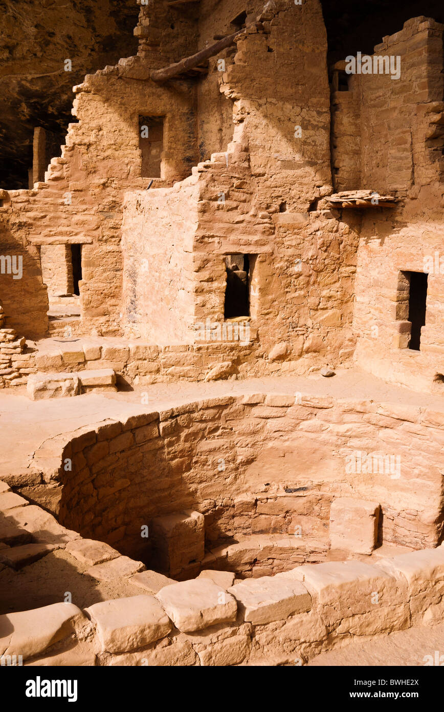 Spruce Tree House Ruin, Mesa Verde National Park, Colorado Stock Photo ...