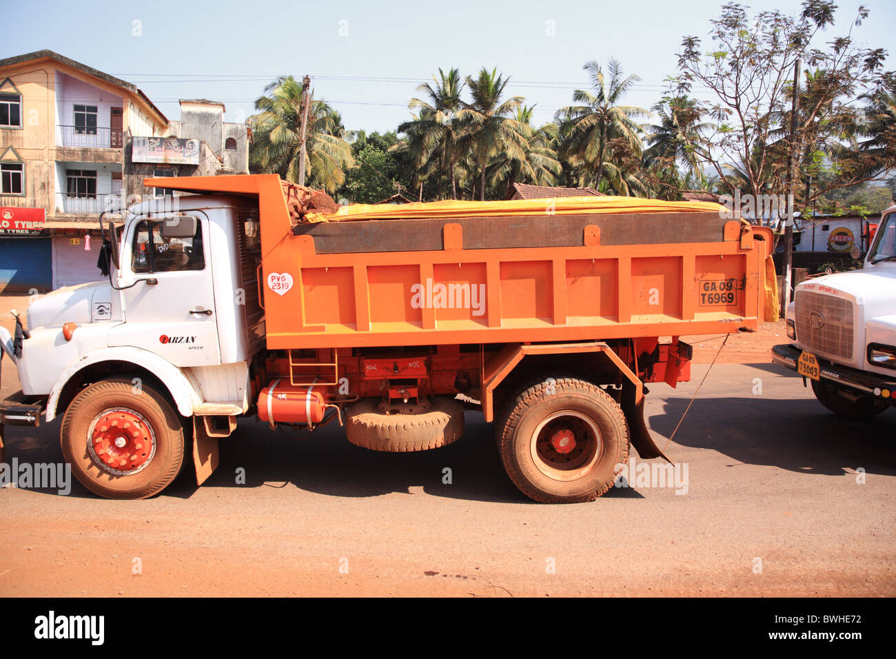 Dumper Truck India Hi res Stock Photography And Images Alamy how-to-draw-a-dump-truck-easy-youtube