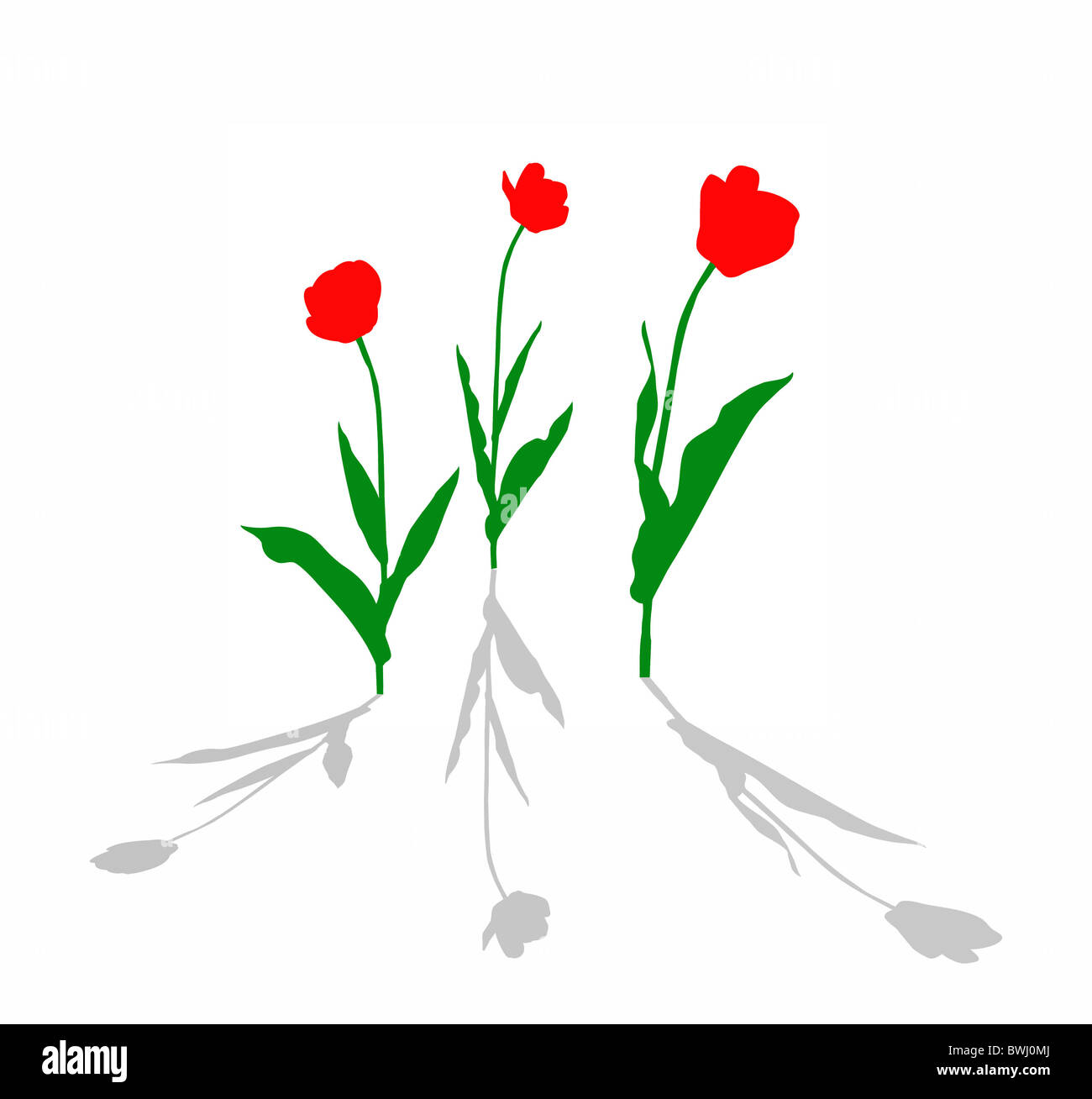 Red white vector graphic Cut Out Stock Images & Pictures - Alamy