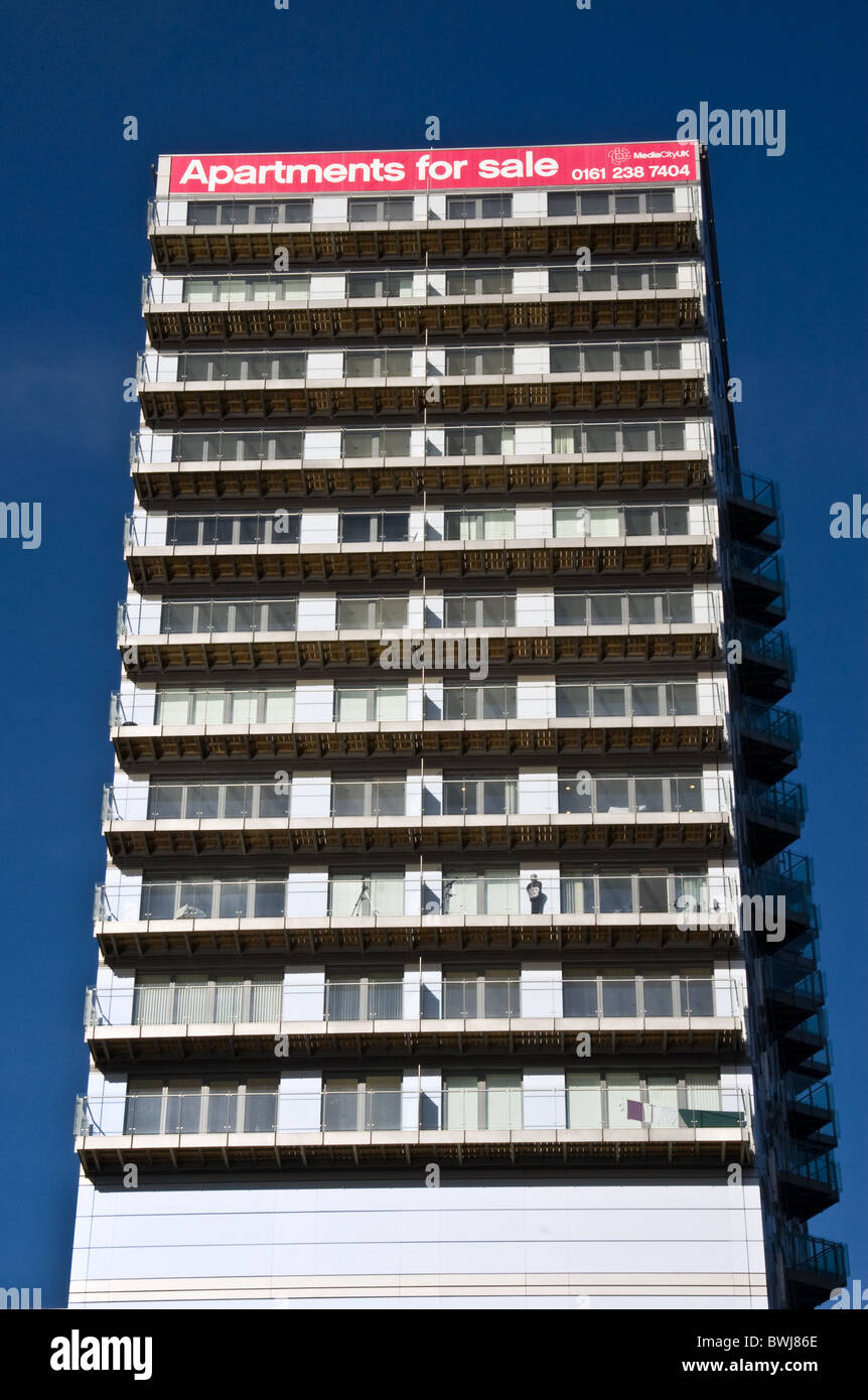Apartments for Sale above BBC offices, Media City, Salford Quays