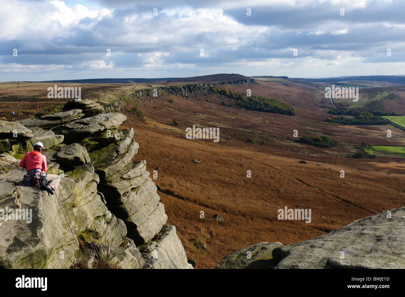 Stanage Edge Rocks Stanage edge hi-res stock photography and images - Alamy