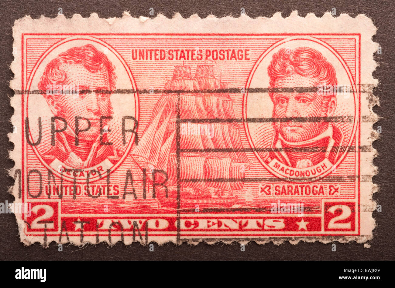 United States Postage 2 cents Stock Photo