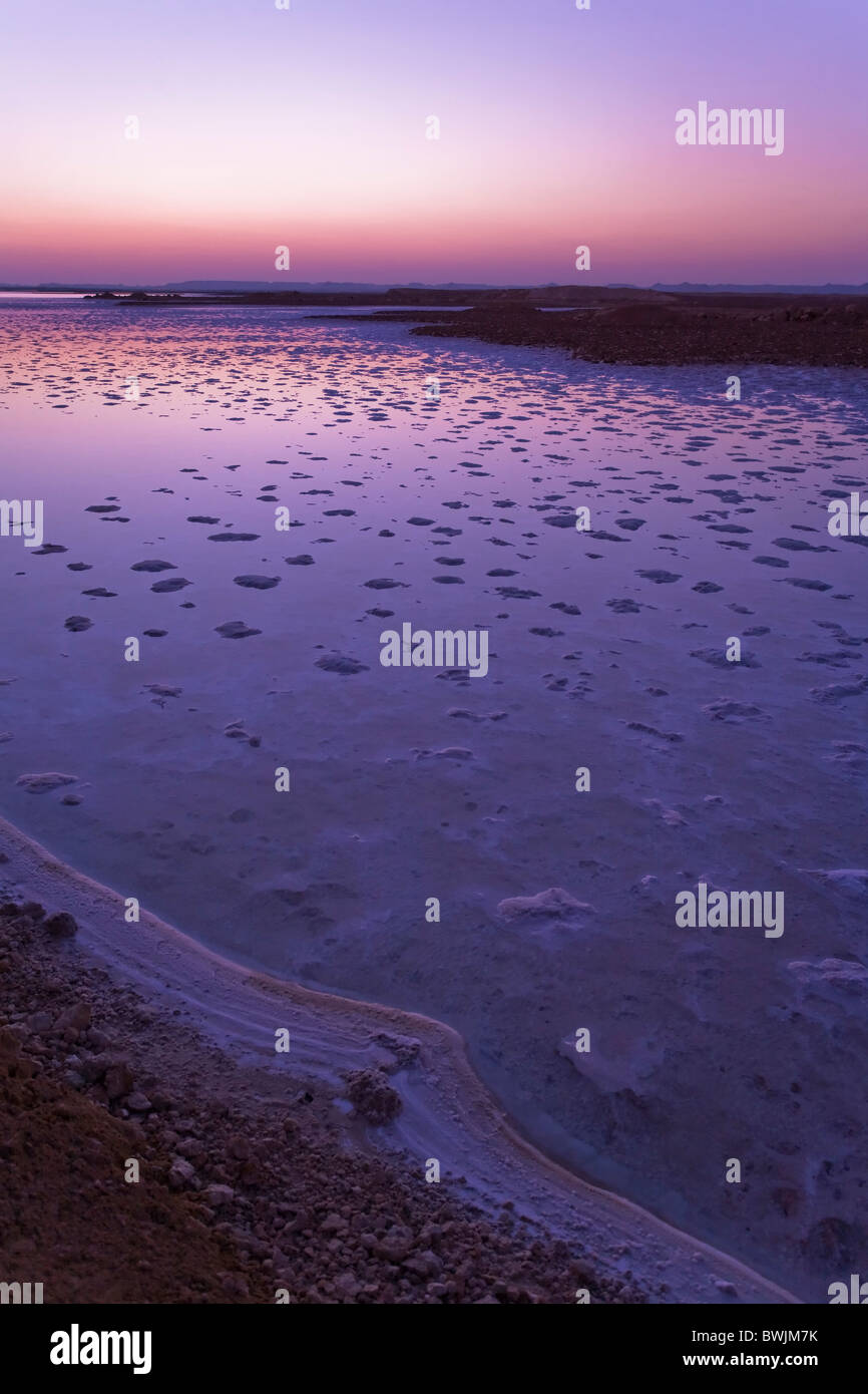 Salt Lake, Siwa Oasis, Egypt Stock Photo Alamy