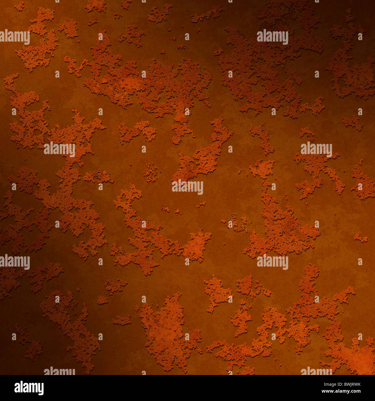 Rusty background illustration dramatically lit Stock Photo