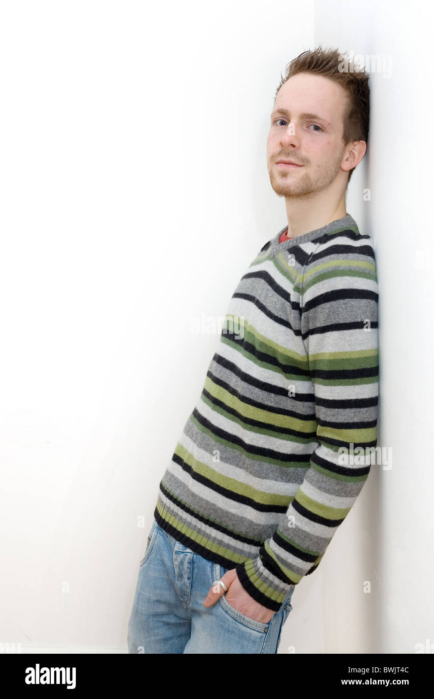 Portrait of a young man Stock Photo - Alamy