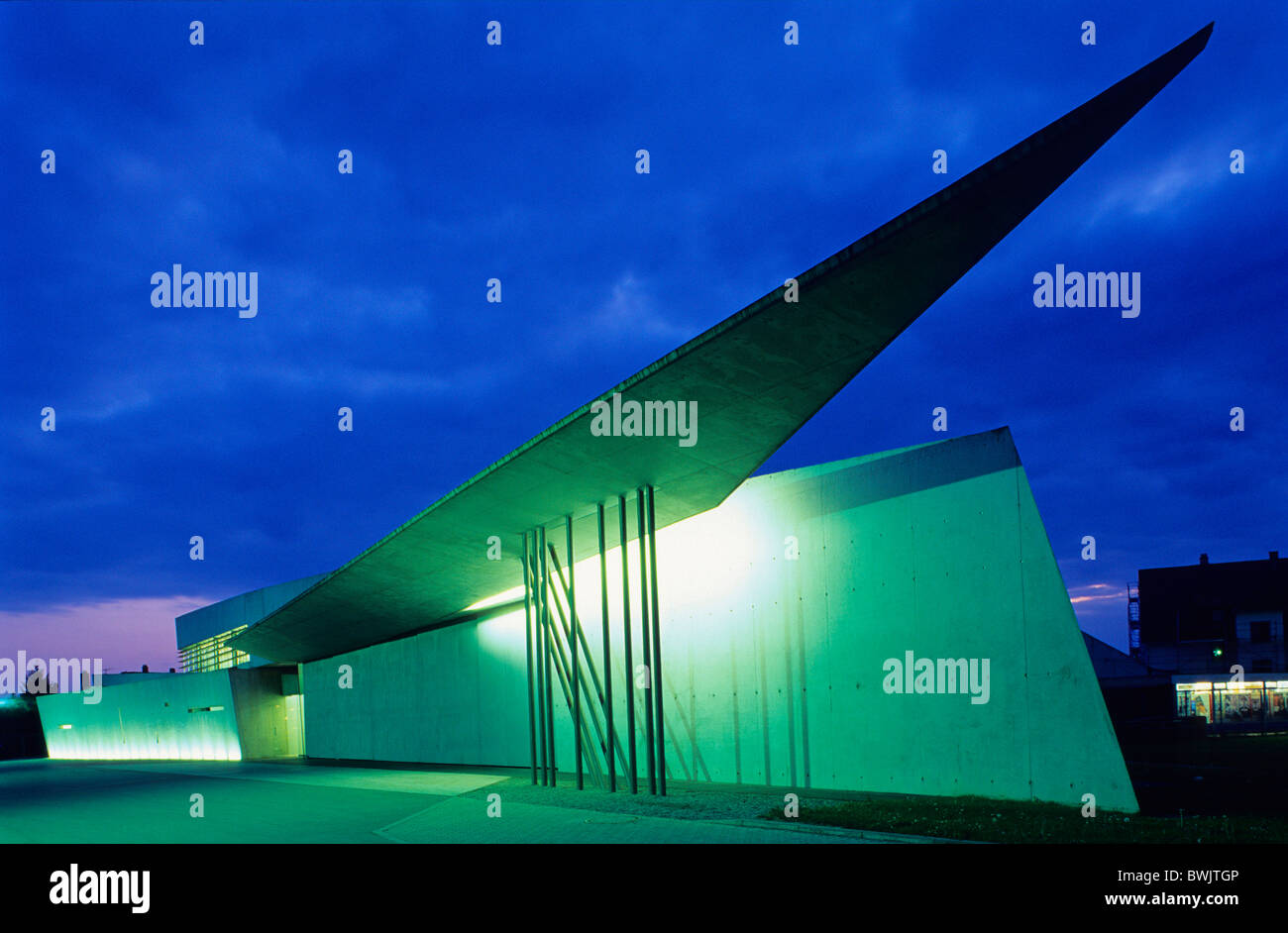 Europe, Germany, Baden-Wuerttemberg, Weil am Rhein, Vitra Firestation Stock Photo