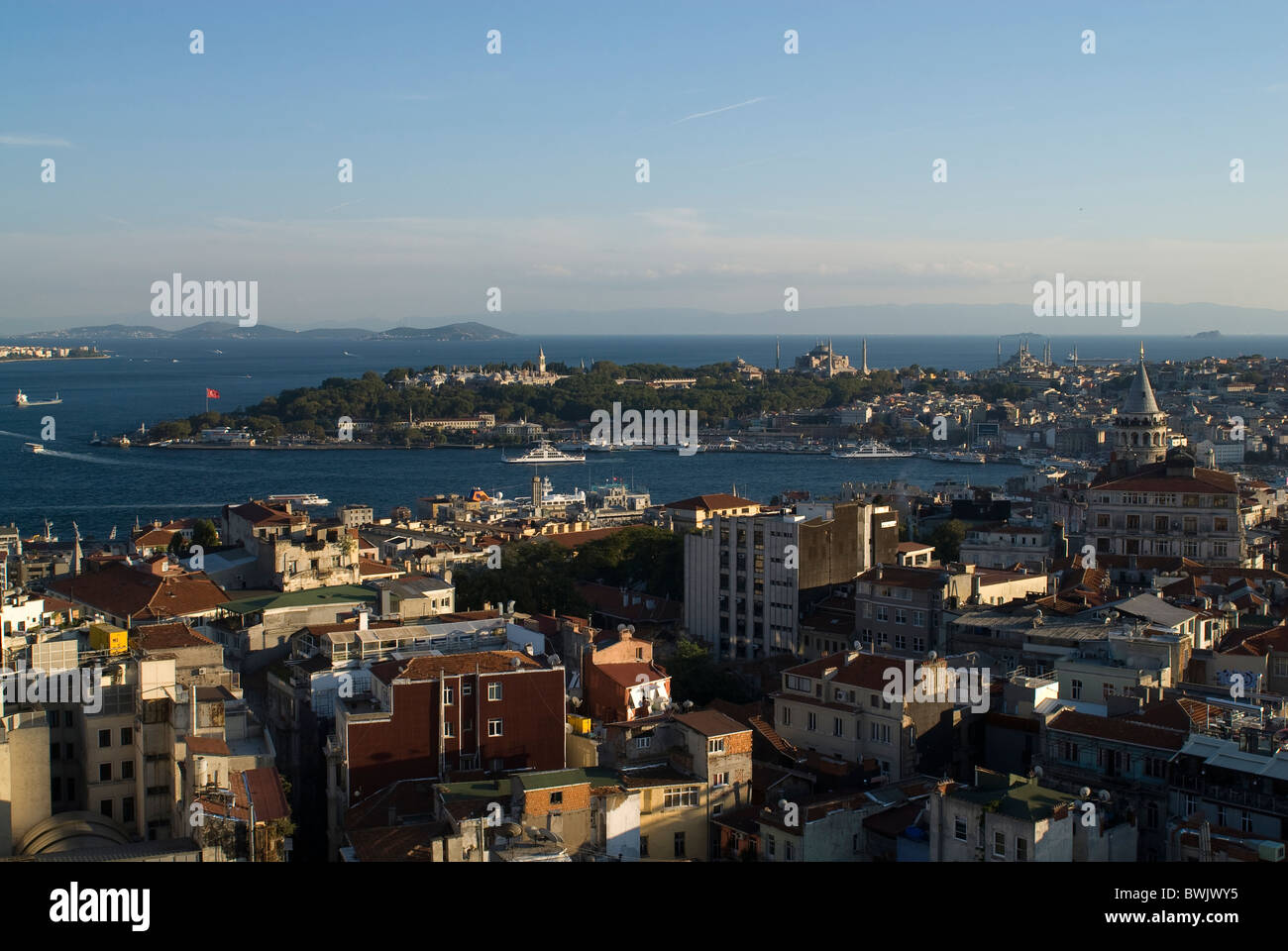 historical part of istanbul Stock Photo