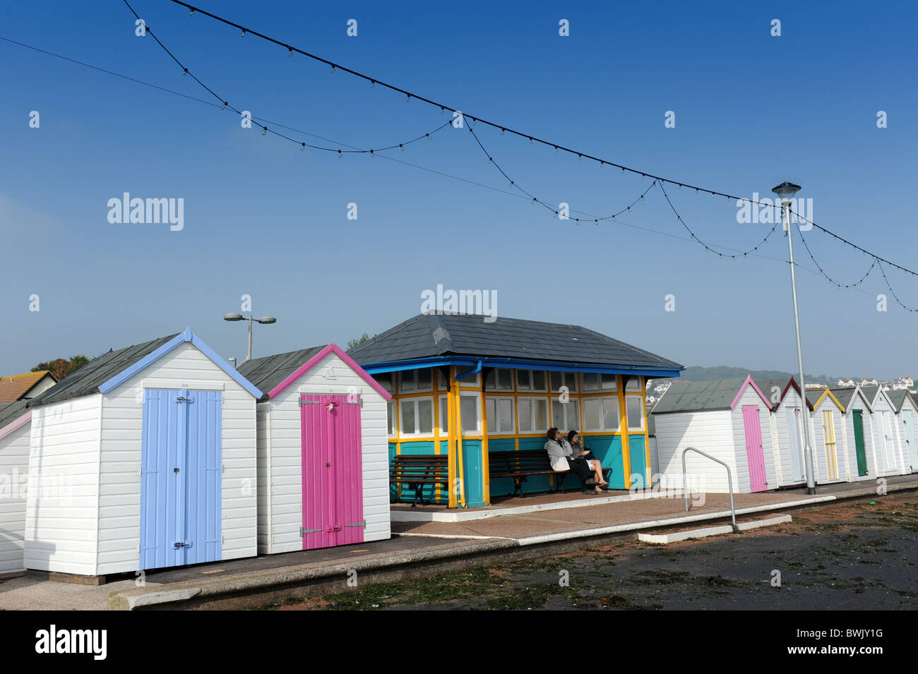 Paignton seafront Devon Uk Stock Photo Alamy