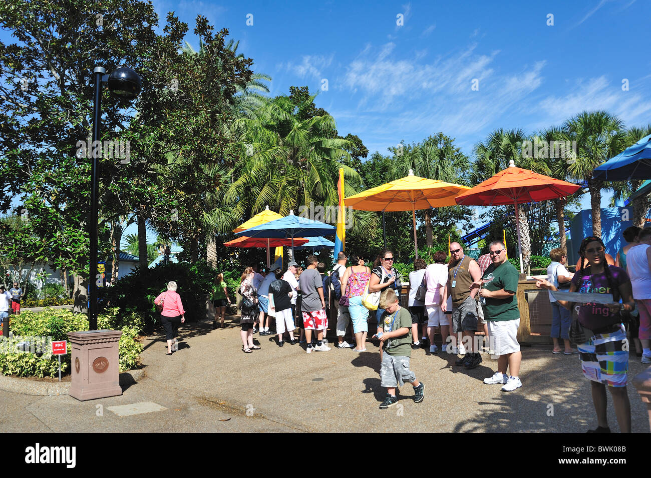 SeaWorld Orlando Florida Stock Photo