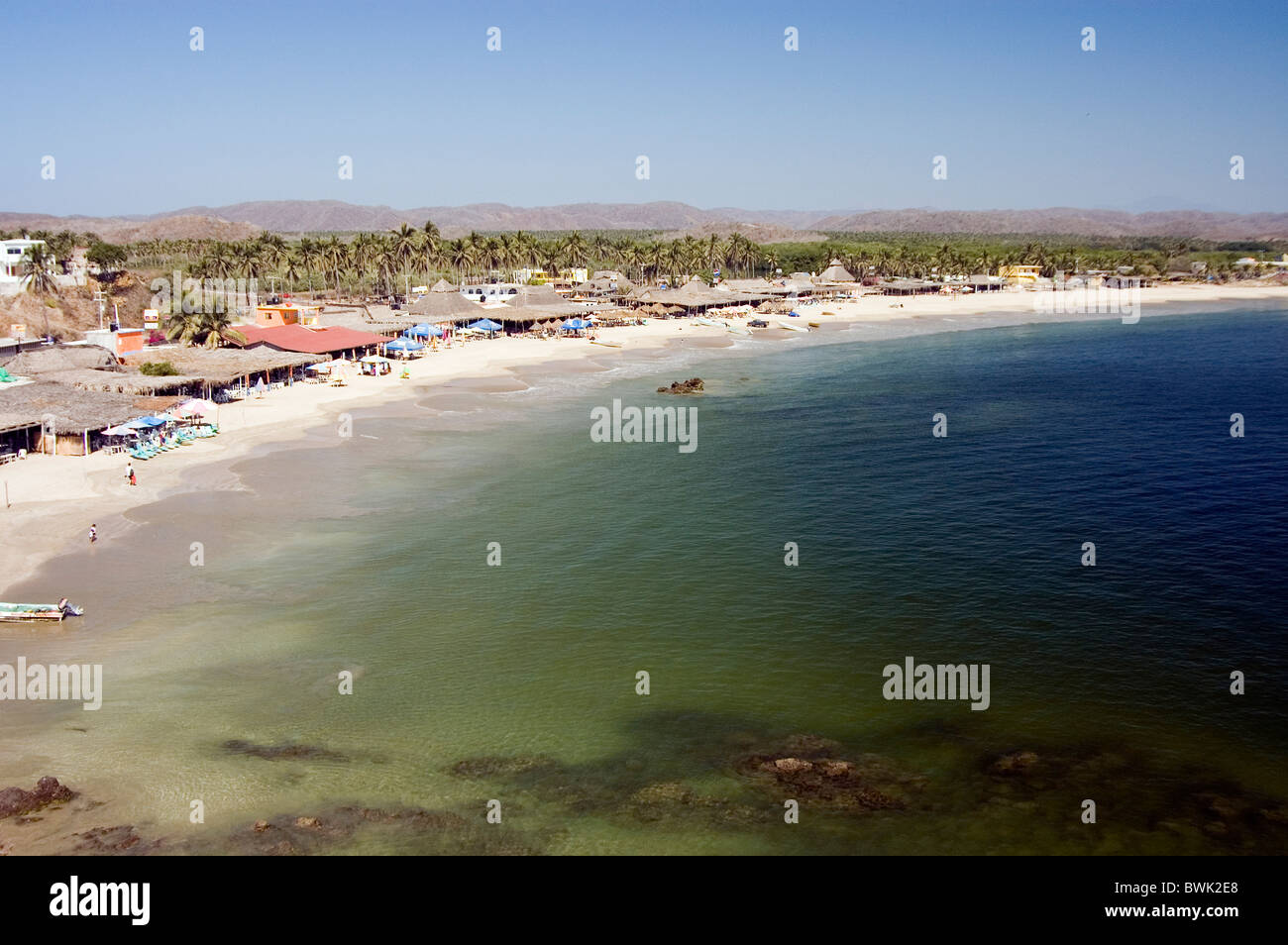 Bahia de Navidad Jalisco Mexico Central America America overlook bay