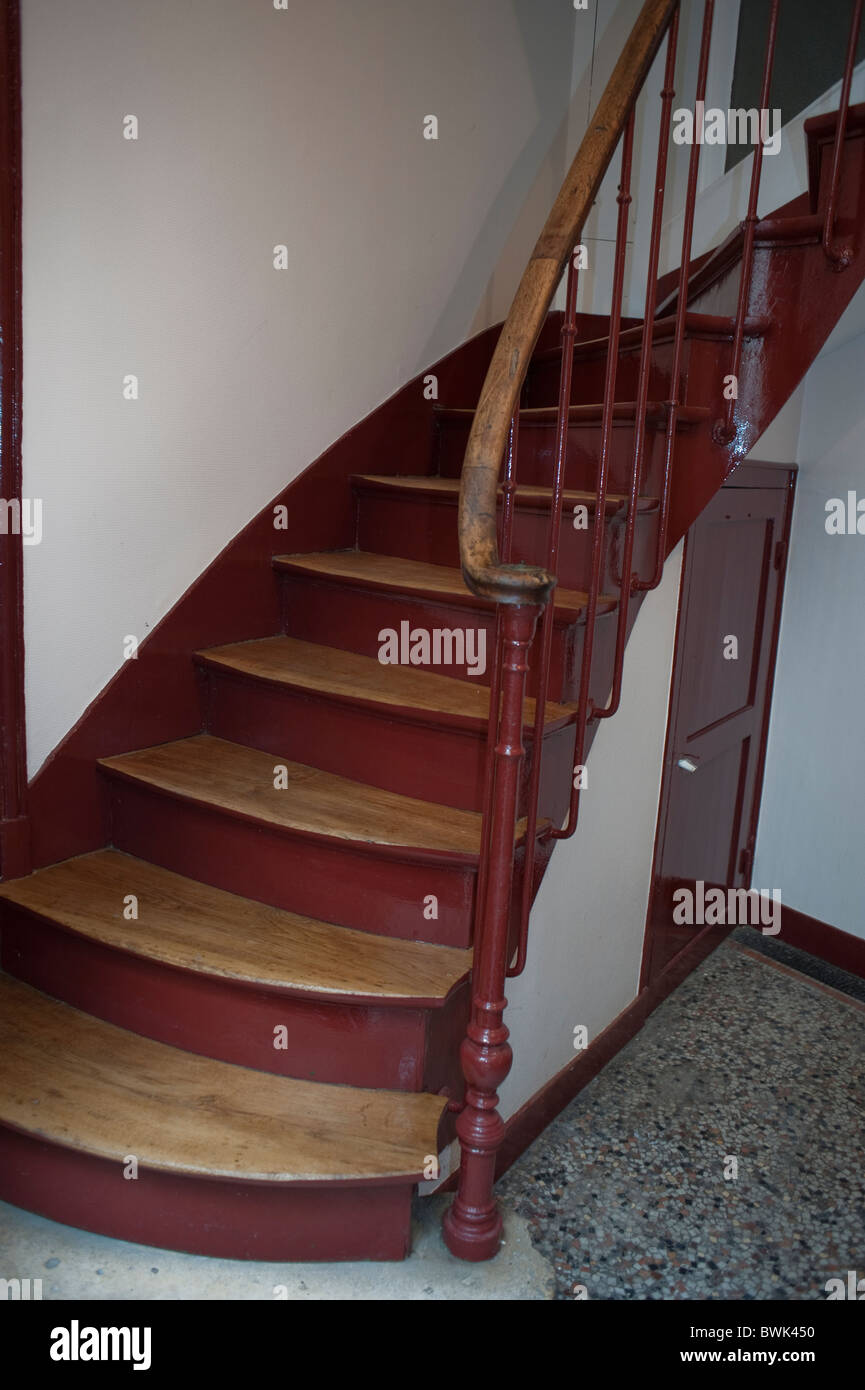 Paris, France, French Real Estate Market, Interior, Old Wooden