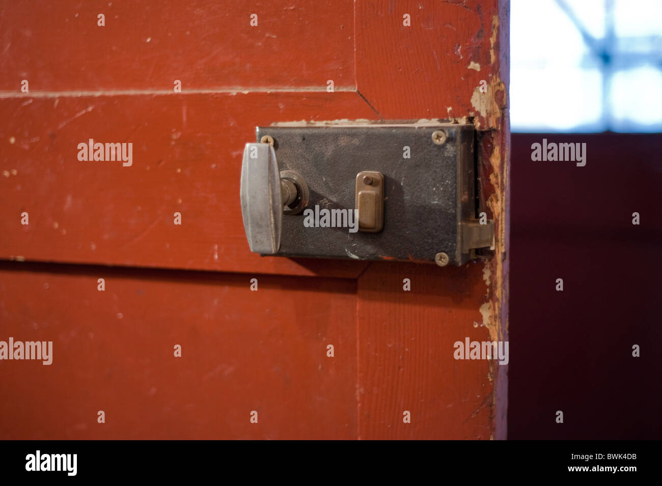 Paris, France, Old Door Lock detail Stock Photo Alamy