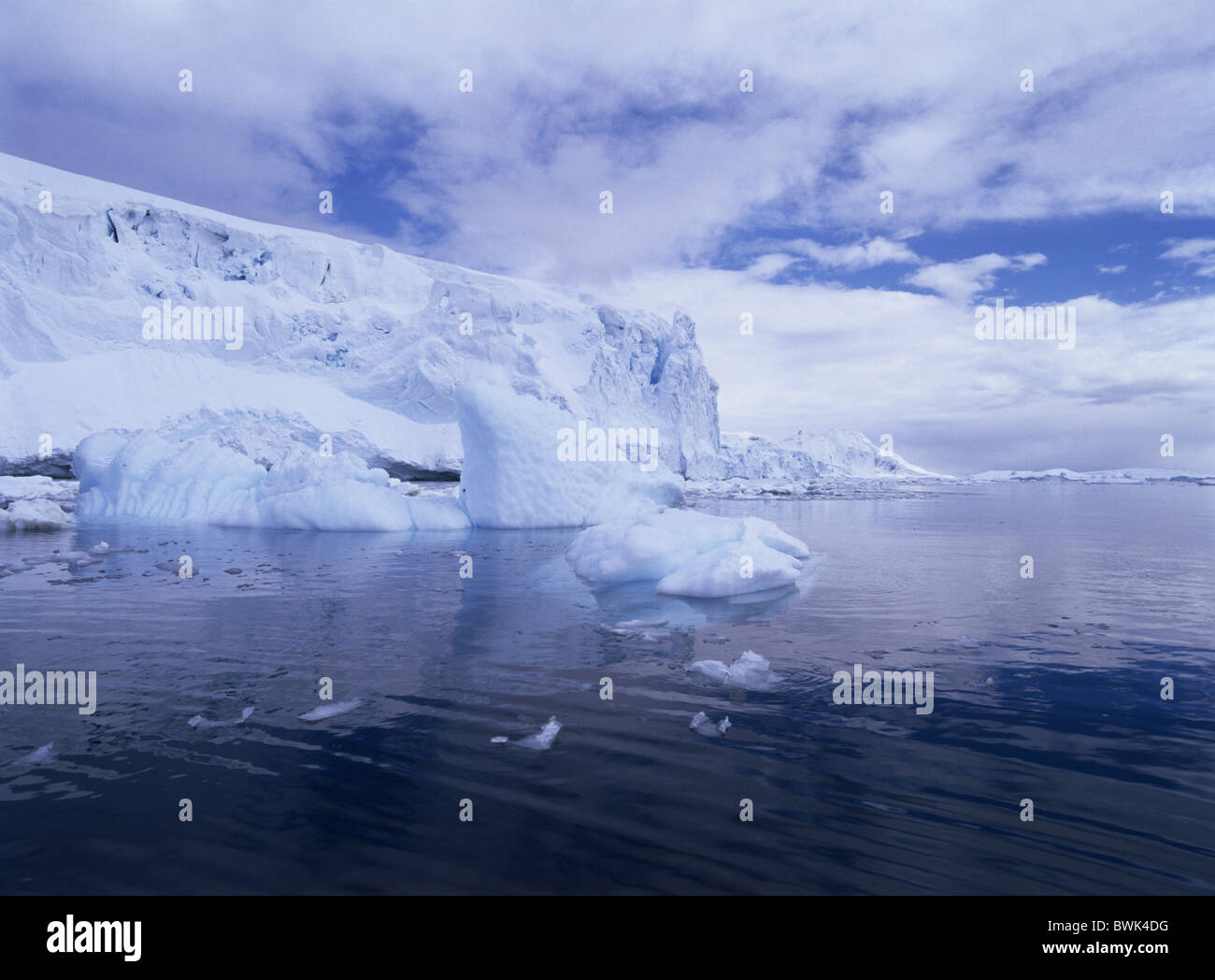 scenery landscape Iceberg sea ice water Antarctic Antarctic Antarctic ...