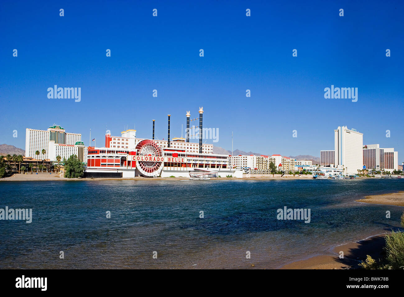 Laughlin USA America United States North America Nevada Laughlin Colorado River ...
