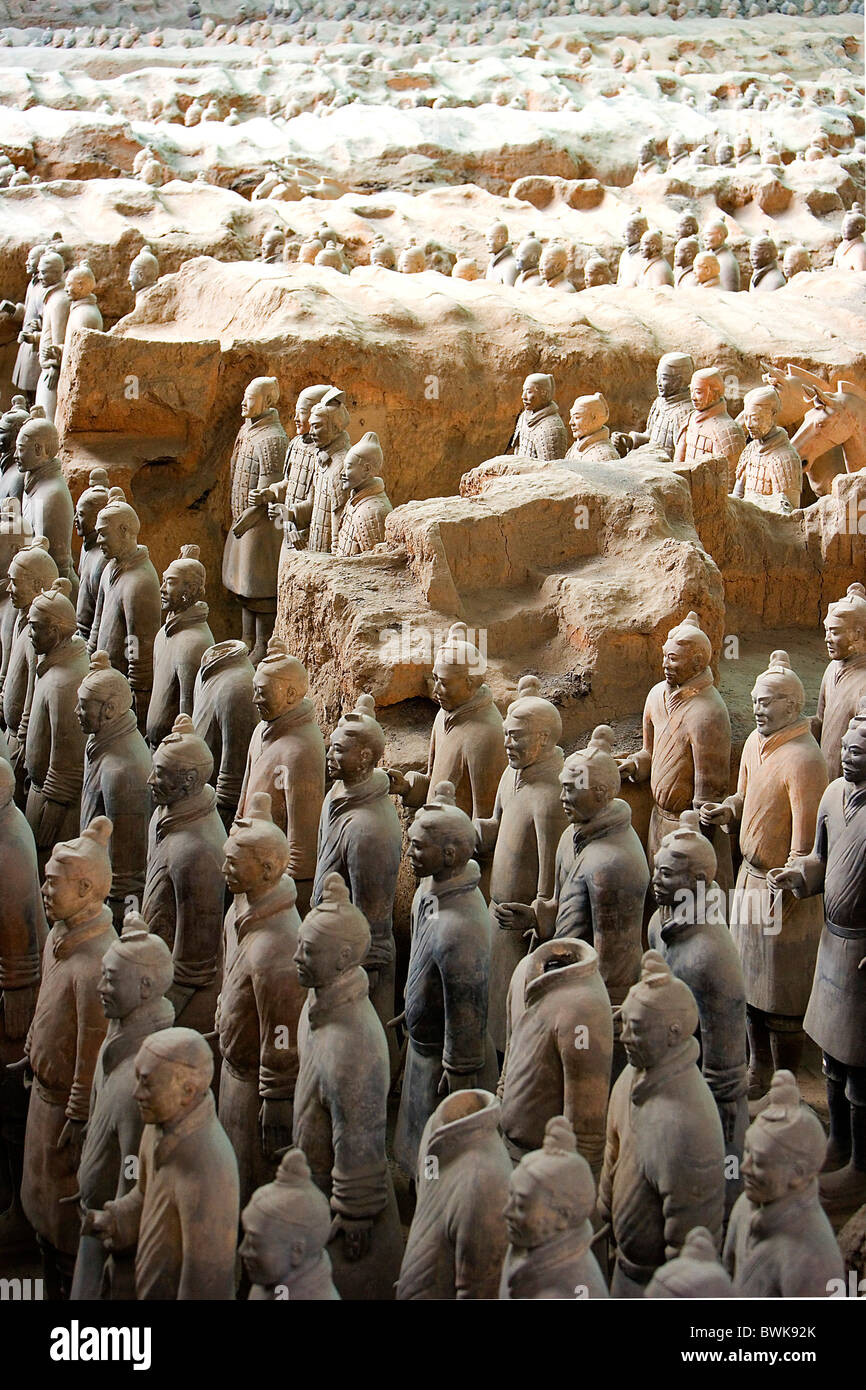 China Asia Silk Road province Shaanxi Xian Xi'an mausoleum Qin