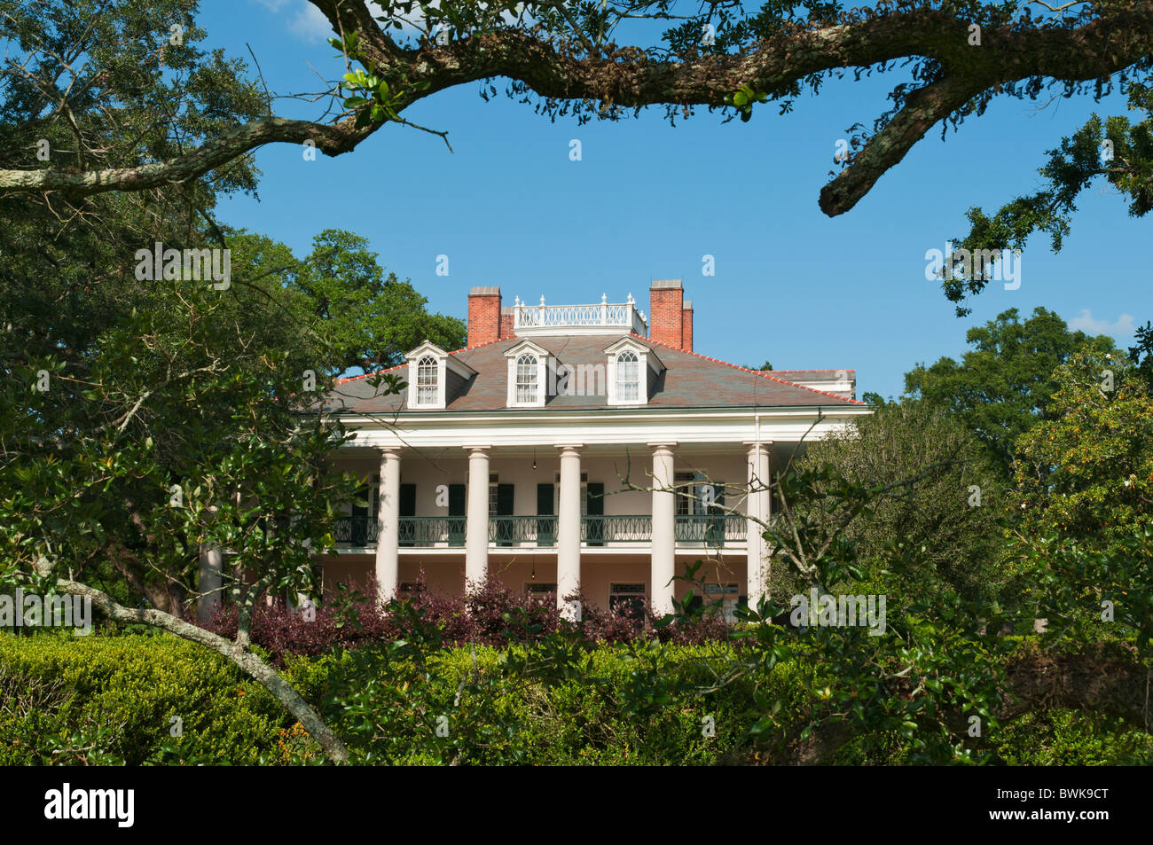 Louisiana, Vacherie, Oak Alley Plantation, main house completed 1841