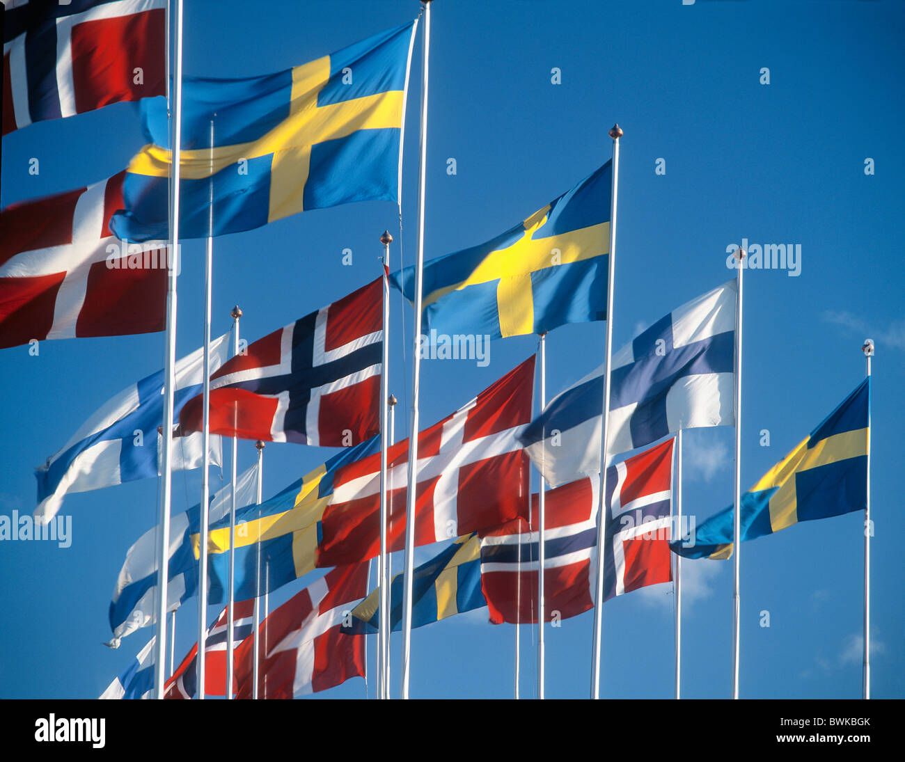 denmark flag color color colour day daytime denmark europe europe