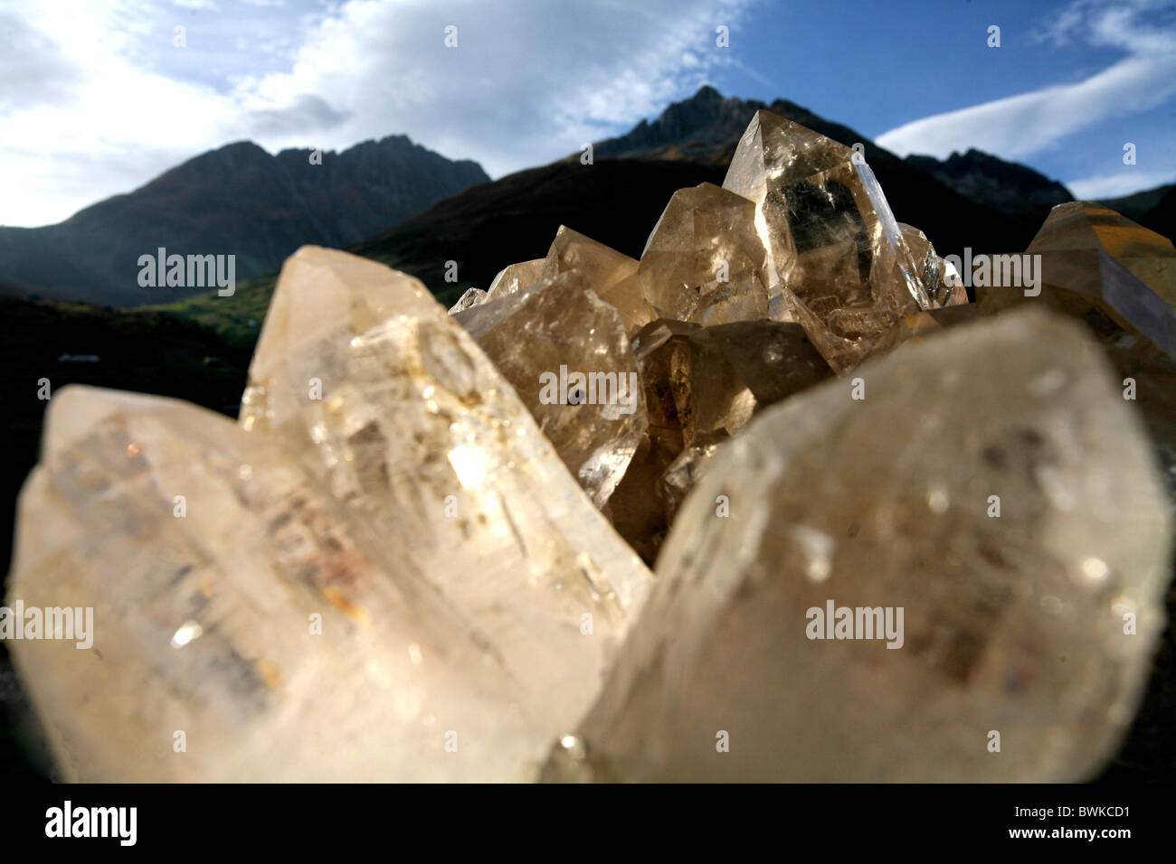 crystals rock crystal mountain crystals crystal quartz rock stones