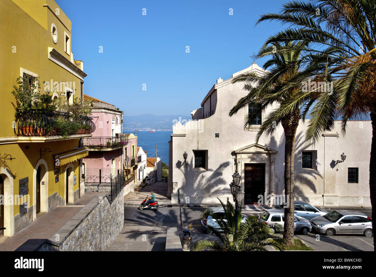 Milazzo, Sicily, Italy Stock Photo Alamy