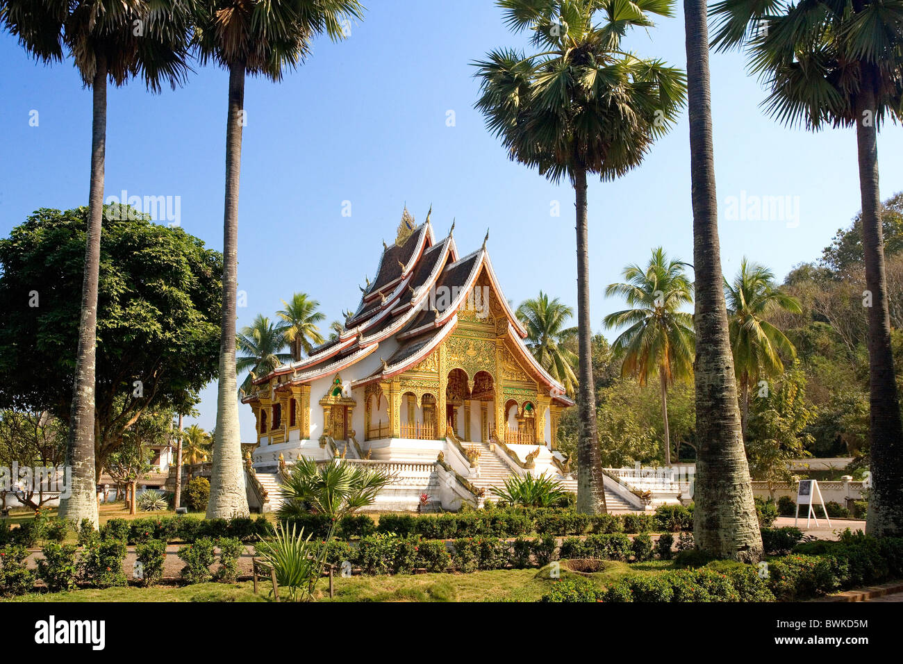 Laos Asia Luang Prabang town city UNESCO world cultural heritage King ...