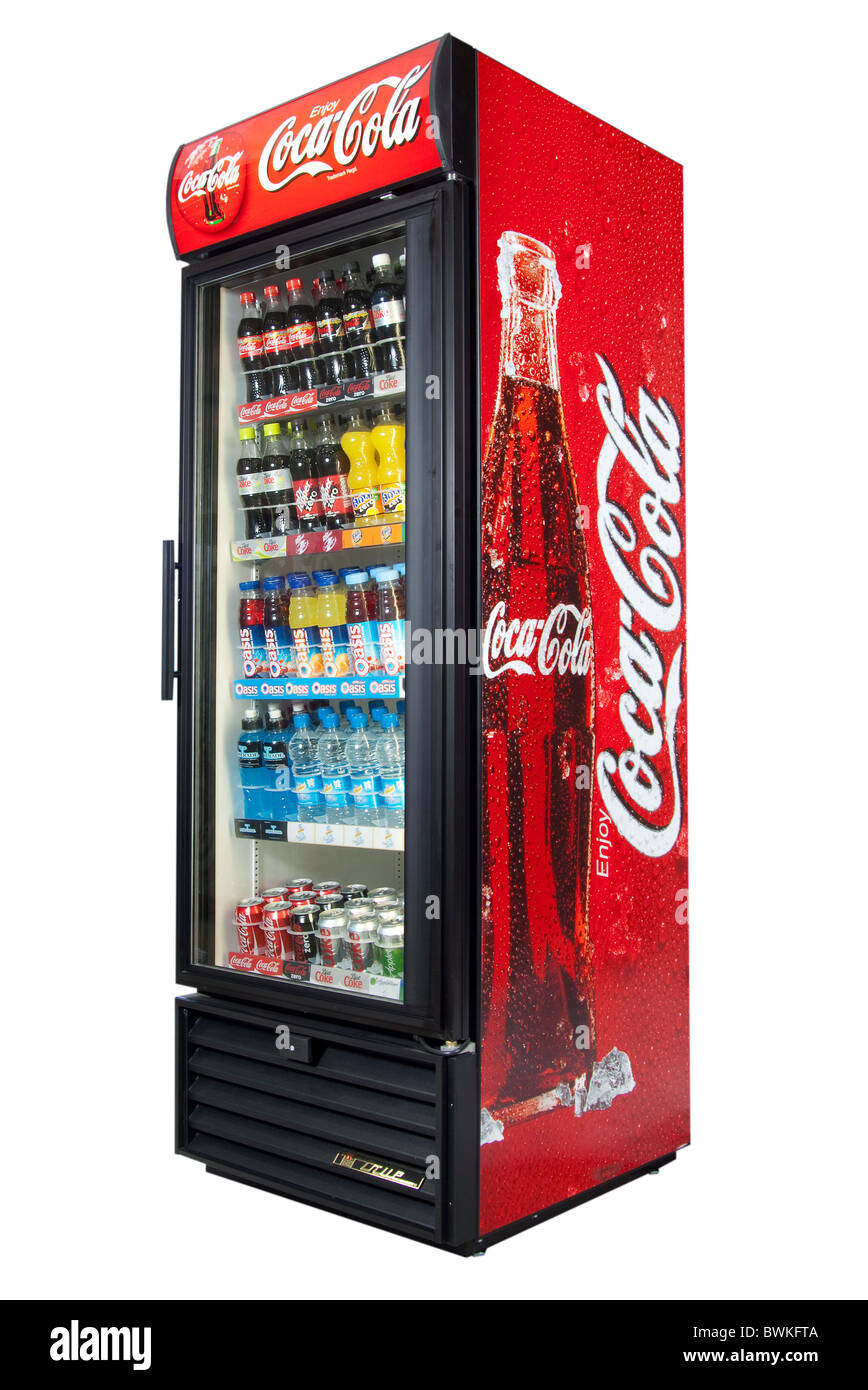 Coca Cola Coke soda pop vending machine Stock Photo - Alamy