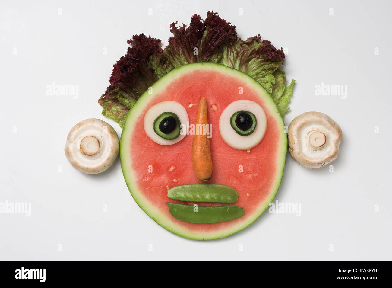 vegetables vegetables head head face vegetables face arrangement humor