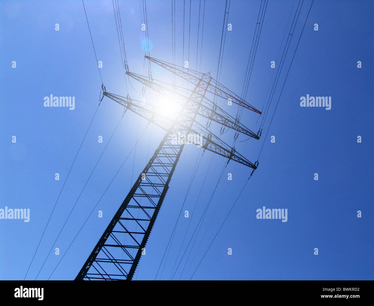 Power supply line hires stock photography and images Alamy