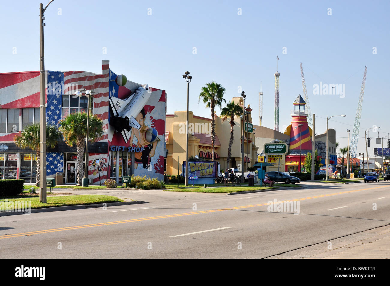 Denny's Diner, International Drive, Orlando, Florida, USA Stock Photo -  Alamy