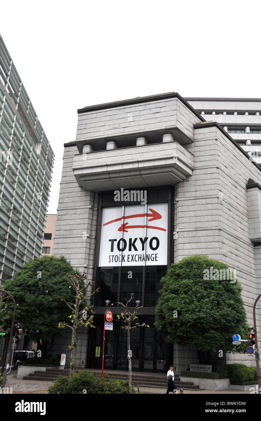 Tokyo stock exchange, Japan Stock Photo Alamy