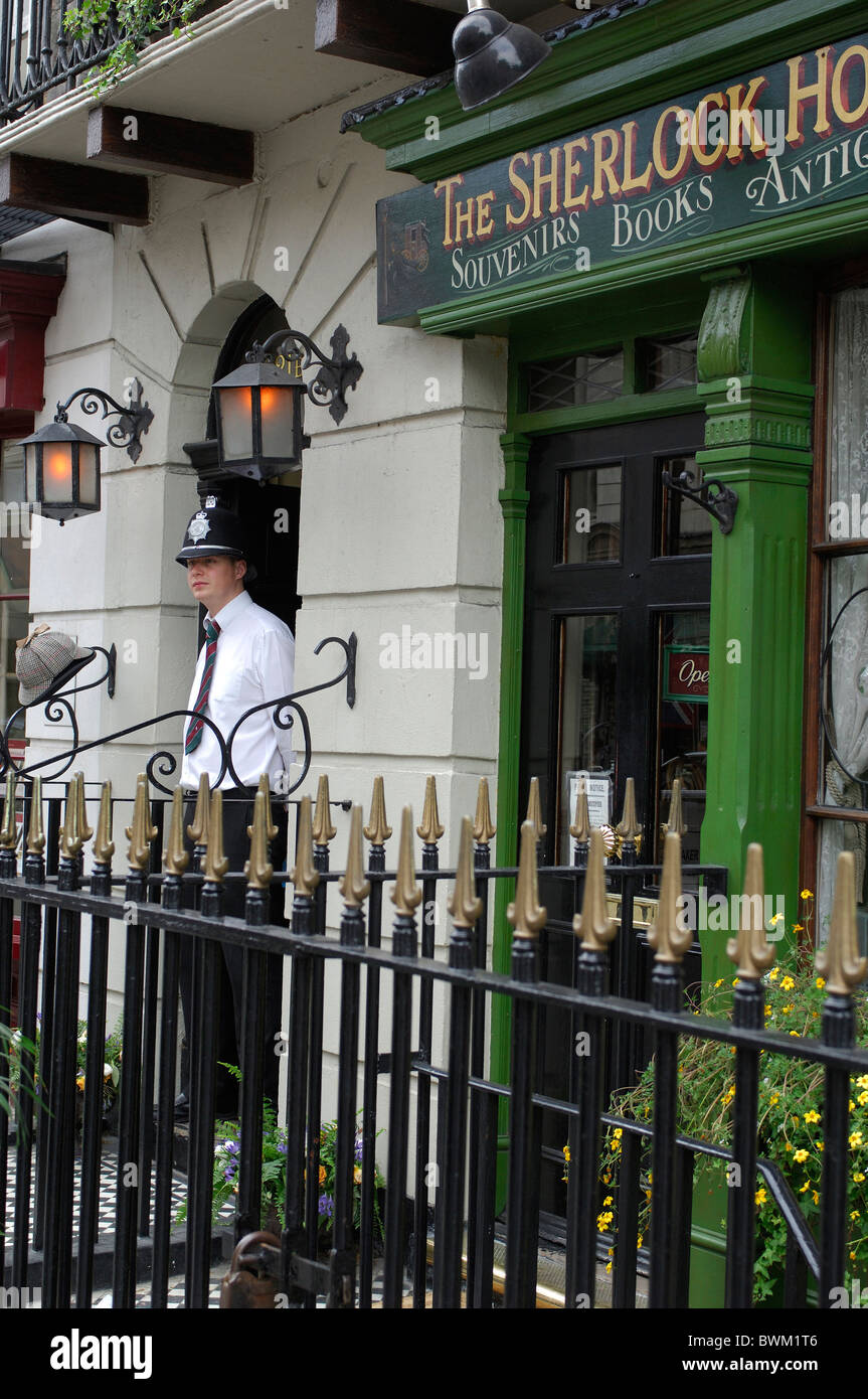 UK London Sherlock Holmes Museum Baker Street Marylebone Great Britain ...