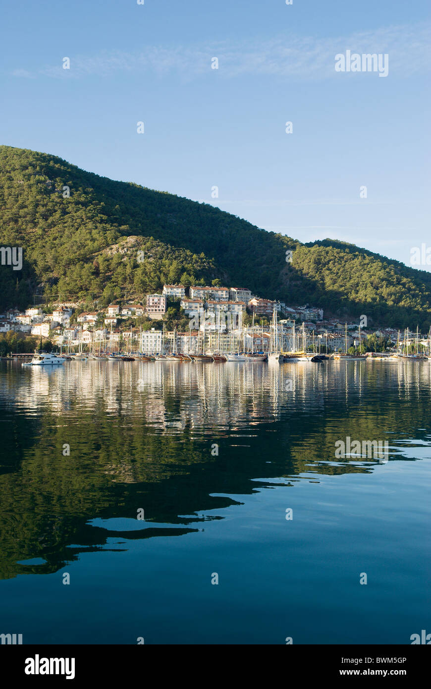 Fethiye on the Lycian coast Turkey Stock Photo