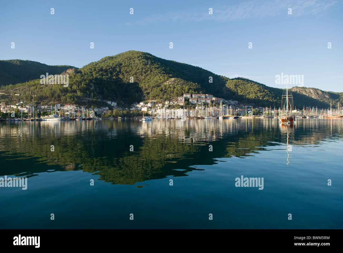Fethiye on the Lycian coast Turkey Stock Photo