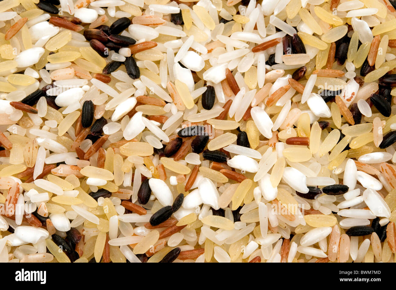 Close up shots of some mixed rice Stock Photo